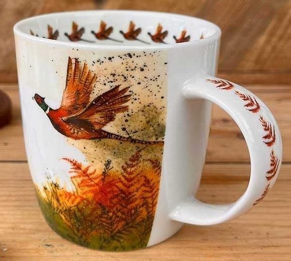 M92 Mug Pheasant In Flight
