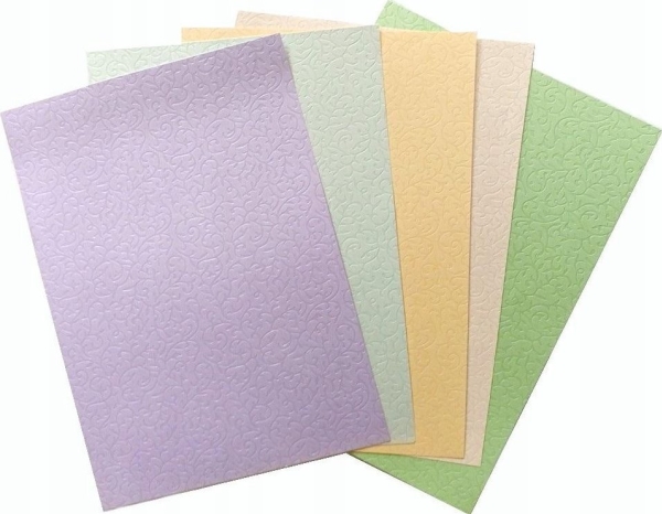 Präglad kartong 200g Apart Classic 25x35cm 5 ark | Skola & Hobby - Skolböcker & kalkylblad - Papper & kartong | GameStuff