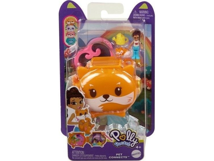 Polly Pocket Pet Connects Fox Hrd39