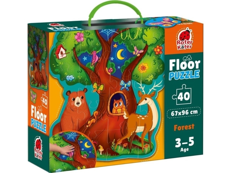 Bodenpuzzle Waldtiere