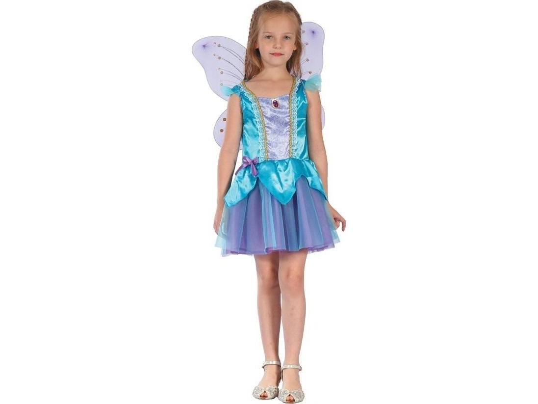 Costume For Children Purple Fairy R.110/120Cm