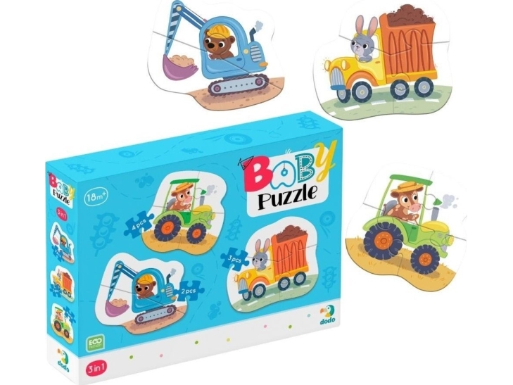 Puzzle 3In1 Transportation