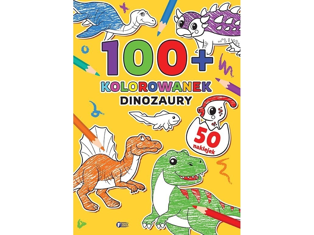 100+ Malebøger: Dinosaurer