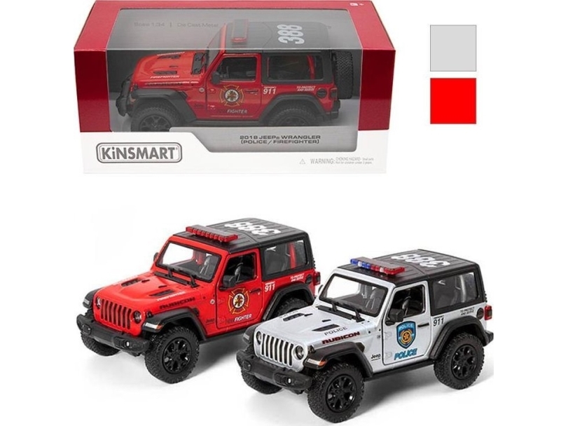 Jeep Wrangler Politivagt 1:34