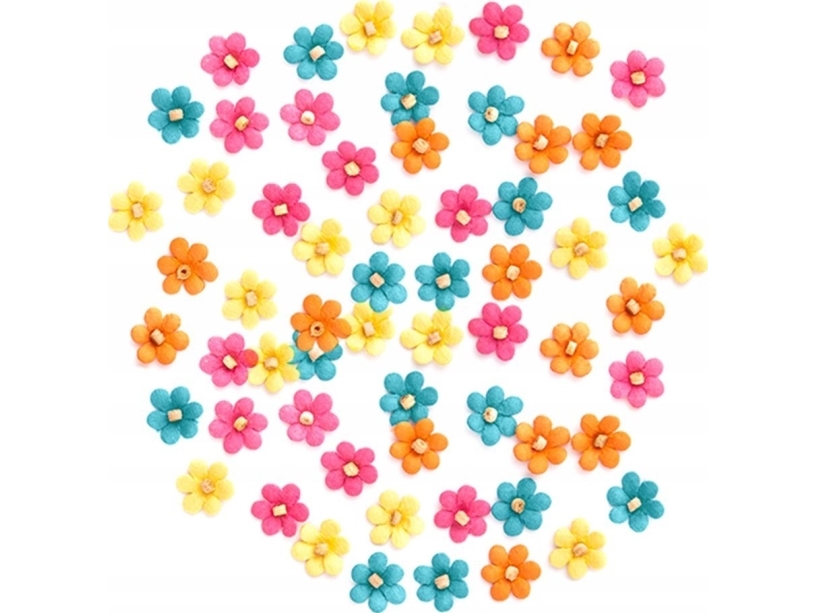 Pappersblommor mättade 1 cm, 60 st | Bostäder - Inredning - Konstgjorda blommor & växter | GameStuff