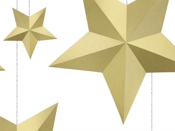 Goldene Dekoration Sterne