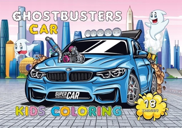 Malbuch A4 18 Bilder Ghostbusters