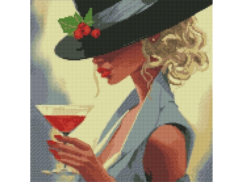 Diamantmosaik - Cosmopolitan 40x40cm