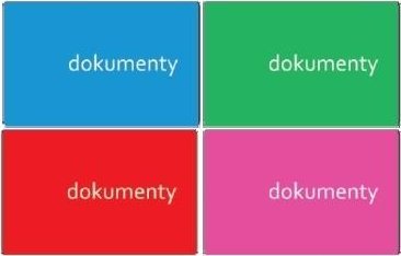 Centrum omslag til dokumenter Duo PVC Modern mix