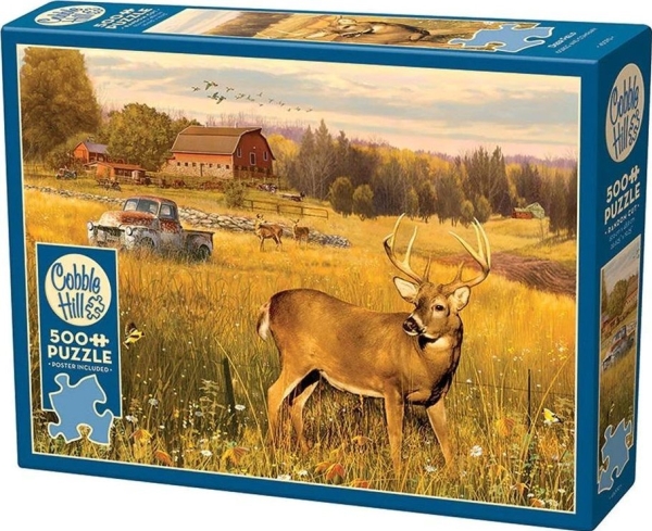 Puzzle 500 Hirsche Im Feld G3