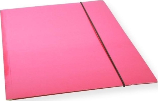 A4-pärm med elastiskt band lackrosa 300gsm (10st) | Arkivering - Elastikmappar & Chartekker - Övriga | GameStuff