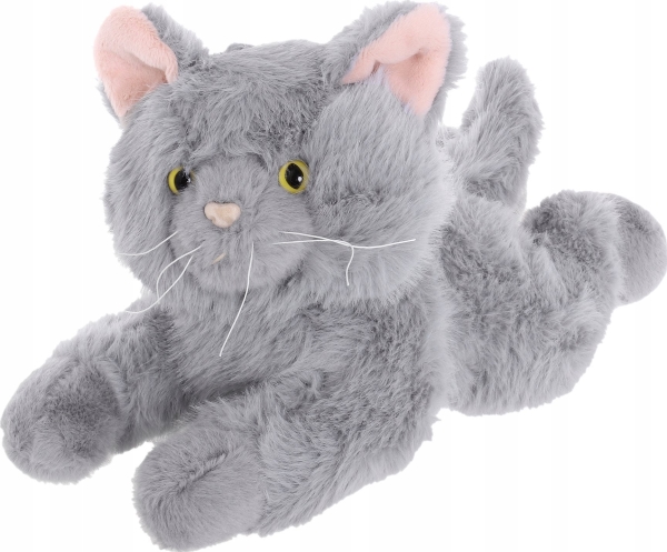 Madej Stofftier Großer Grauer Kater 45 Cm Plüschtier
