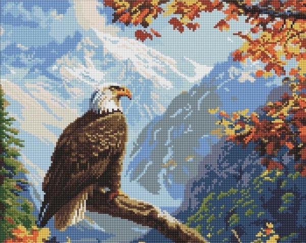 Timanttimosaiikki - Peak Keeper 40x50cm