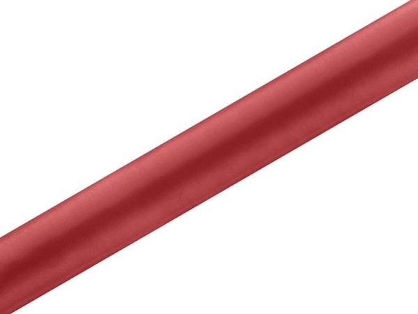 Party Deco Satin Plain Rød 36x9 Universal