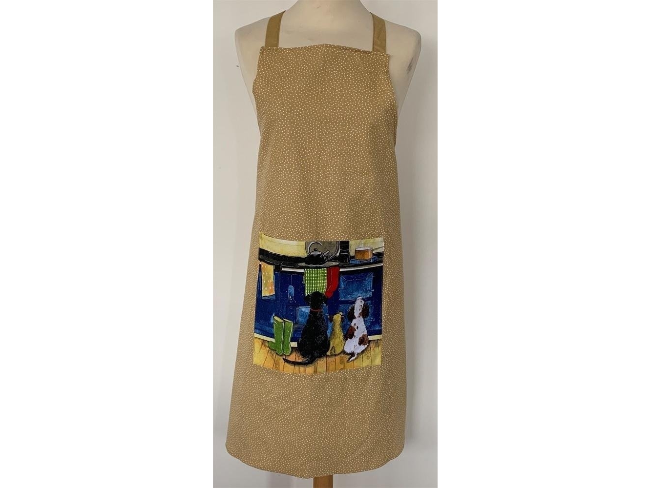 Køkkenforklæde AP14 Hunde i køkkenet