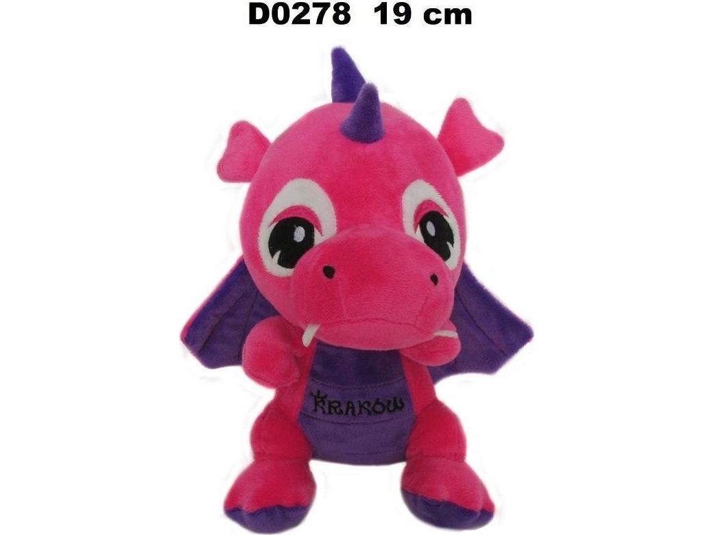 Drache "Krakau" Rosa Lila 19Cm