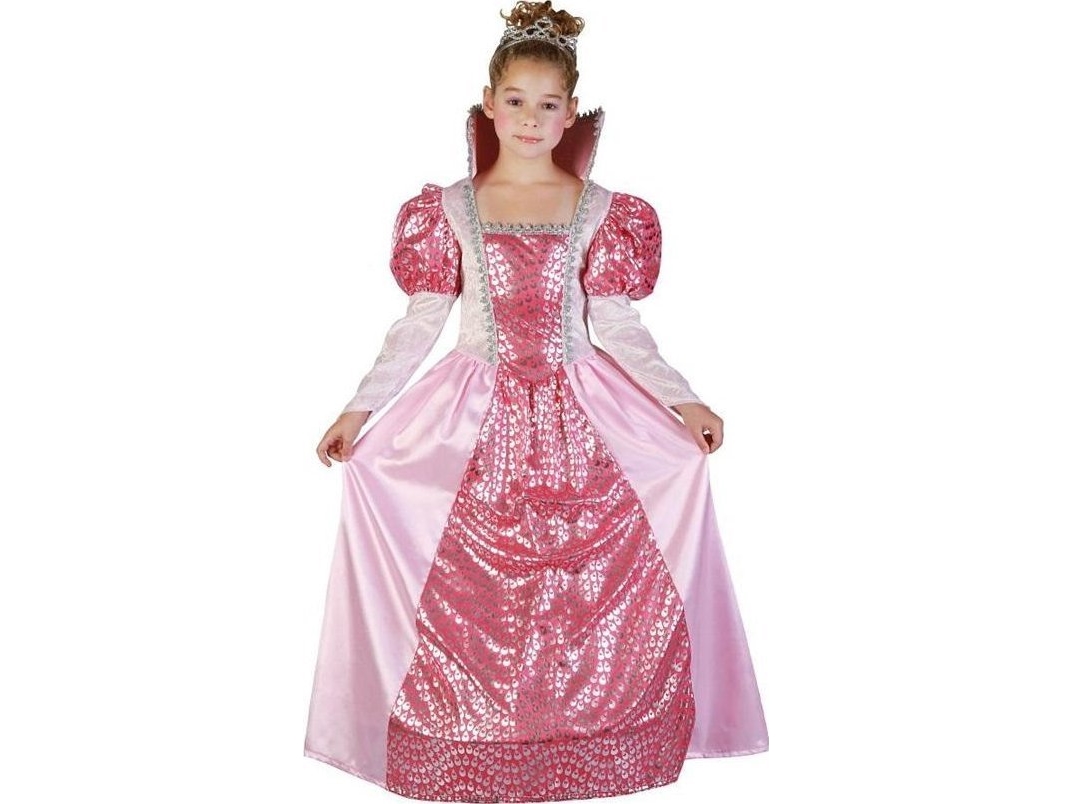 Børnekostume Pink Queen Size 120/130Cm