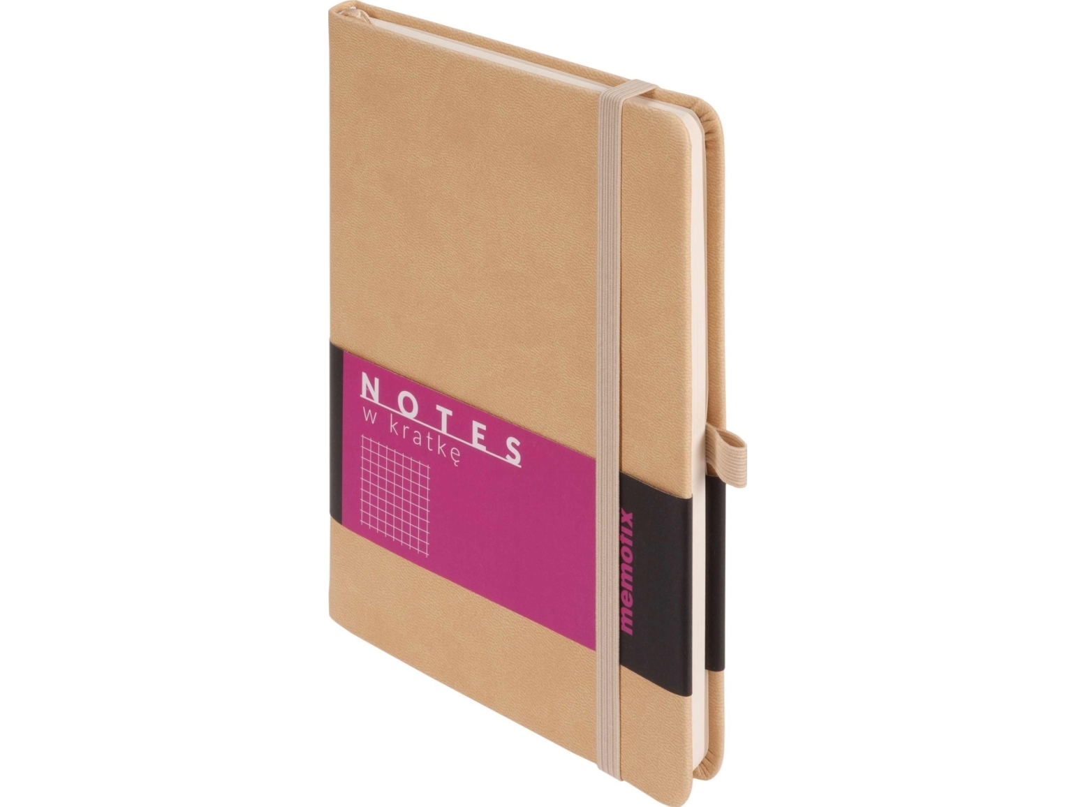 Notes Memofix B6 Kratka Beżowy