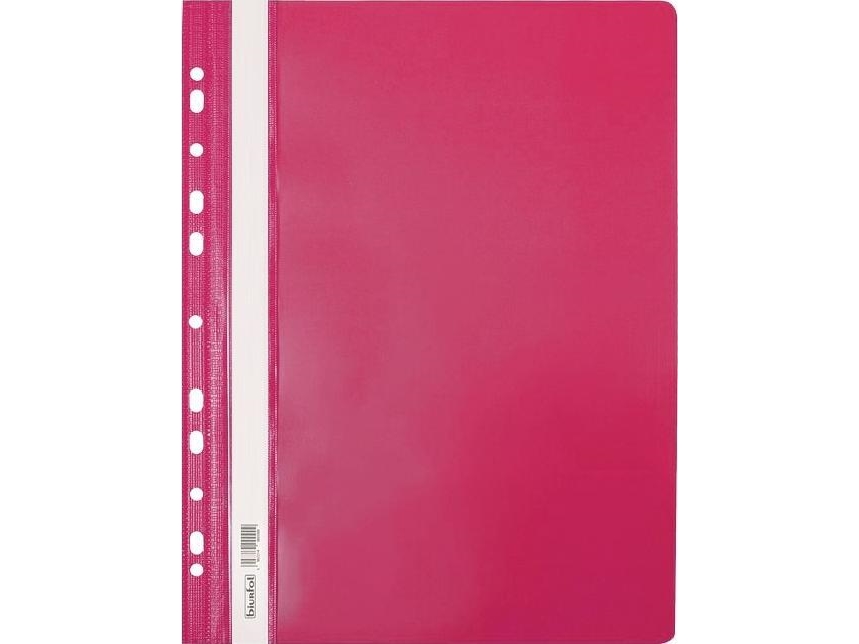 Biurfol A4 Hartschalen-Klappmappe Rosa (10 Stück) Sh-01-10