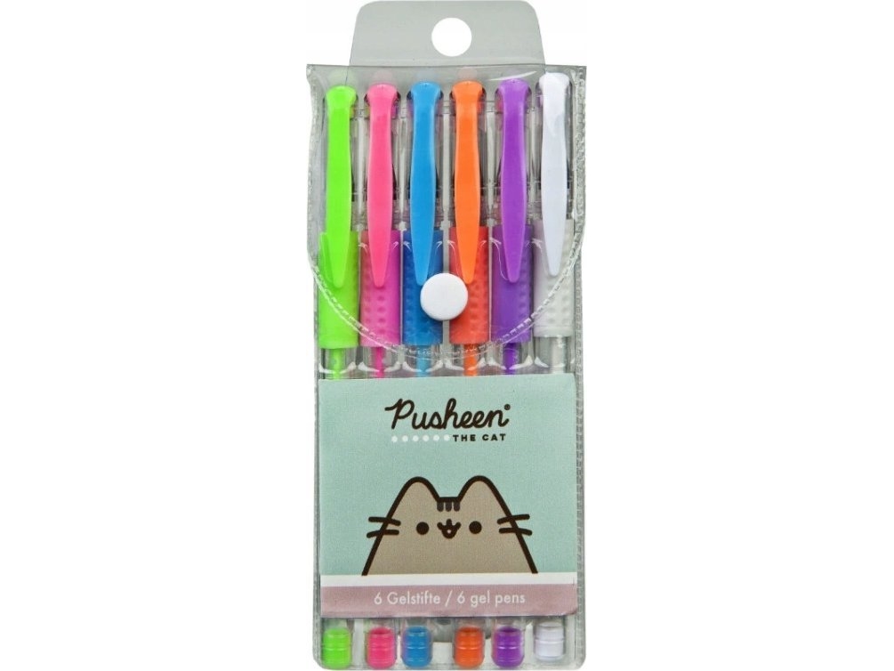 Pusheen Gelschreiber 6 Farben