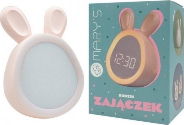 Mary`S Alarm Clock Bunny Pink-Mw20532