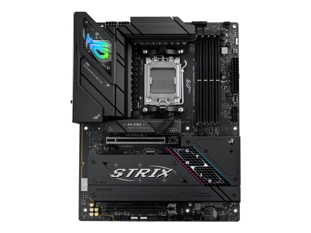Asus Rog Strix B850-F Gaming Wifi - Bundkort - Atx - Socket Am5 - Amd B850 Chipset - Usb-C 3.2 Gen 2X2, Usb-C 3.2 Gen2, Usb 3.2 Gen 2, Usb 3.2 Gen 1