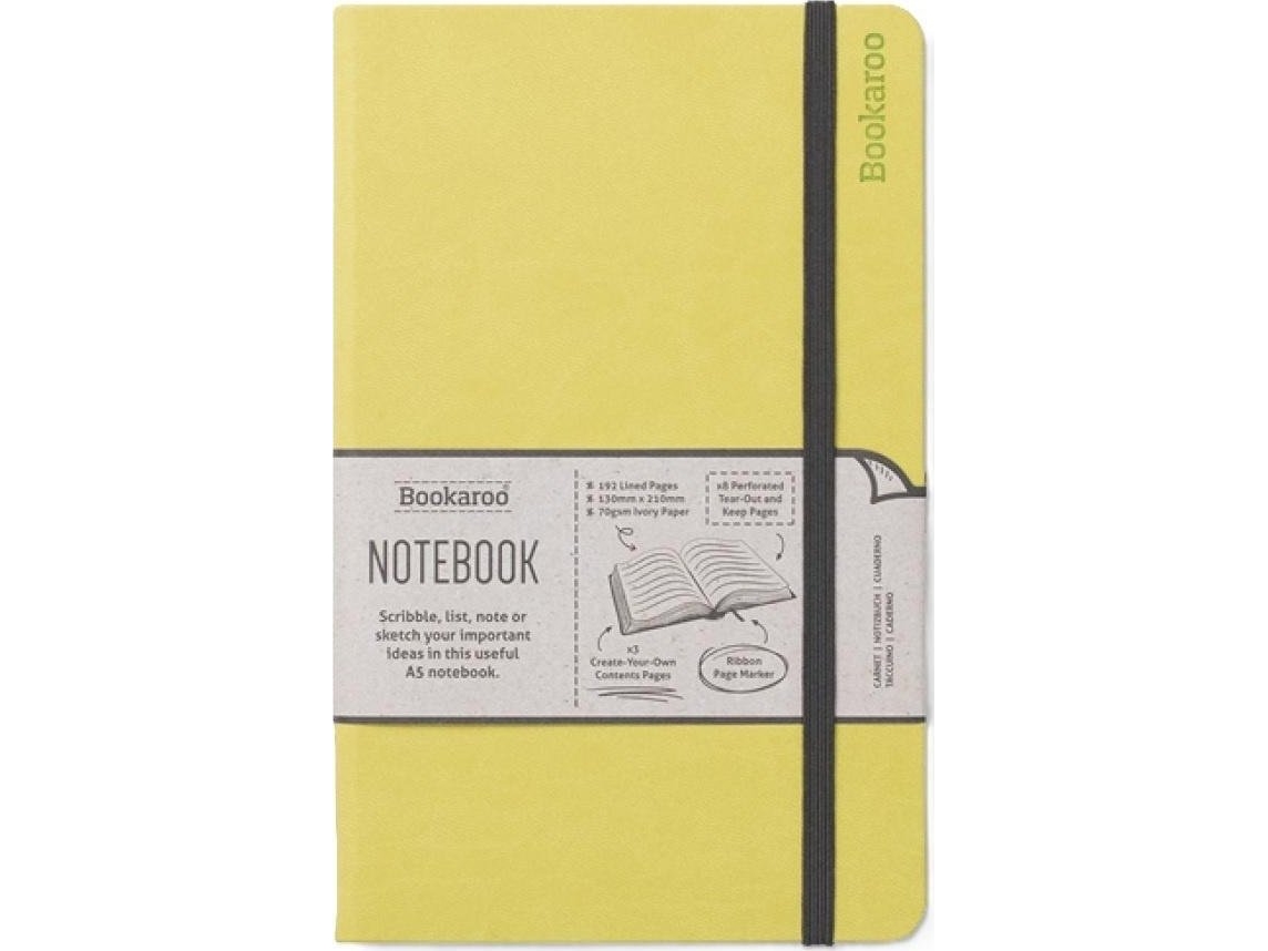 Bookaroo Journal A5 Notizbuch - Lindgrün |