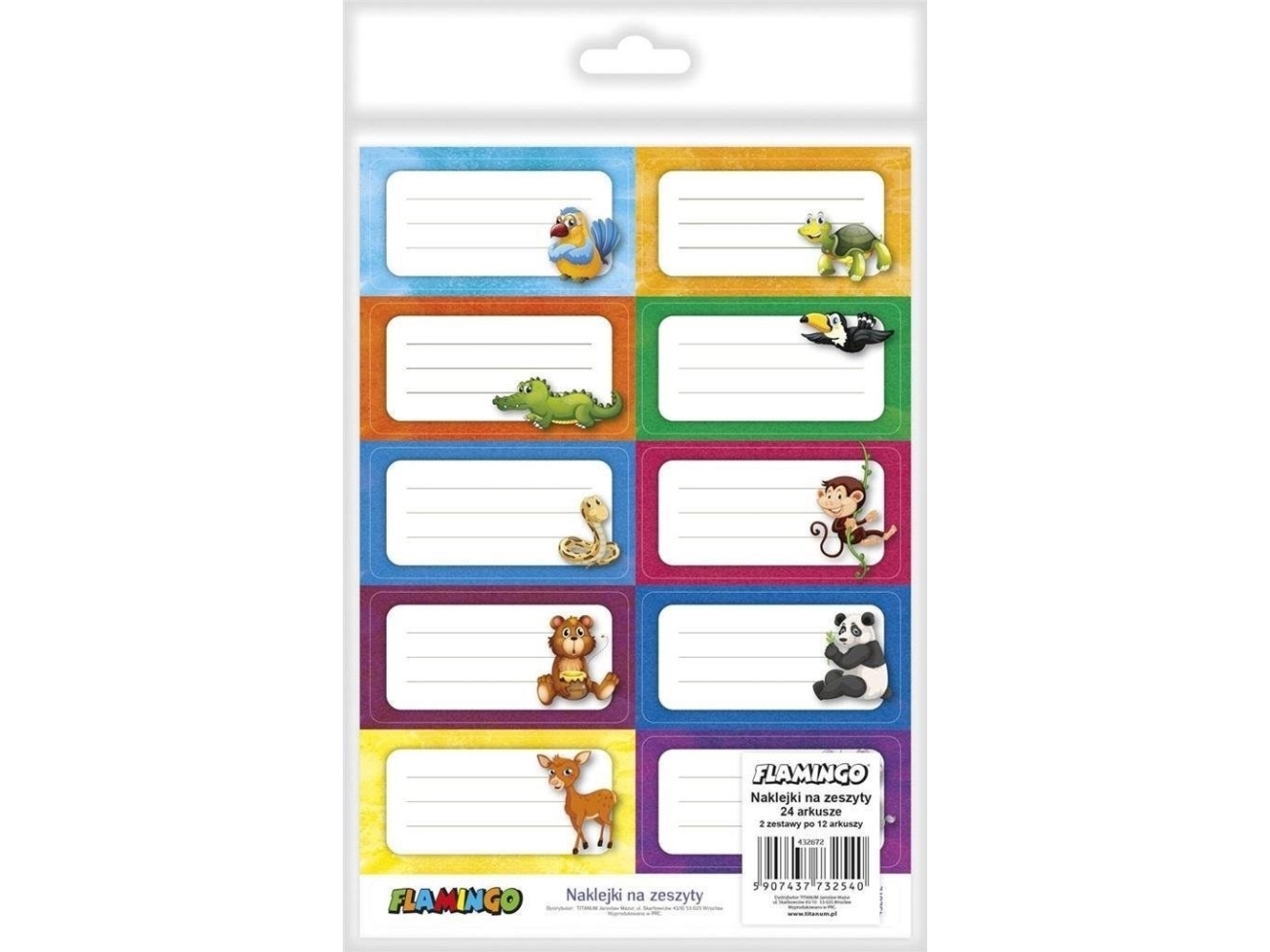 Klistermärken för anteckningsbok 38x75mm | Baby & barn - Barnrummet - Väggklistermärken | GameStuff