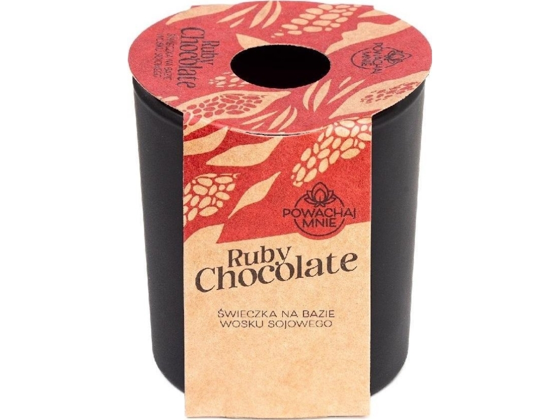 Sojakerze Smell Me Ruby Chocolate Schwarz