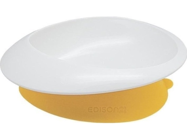 Prilimpanti lėkštė nuožulniu dugnu EDISONmama, nuo 12 mėn., KJ203