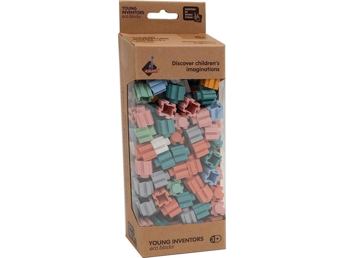 Askato Eko* Små geni- byggeklodser (konstruktionsklodser)