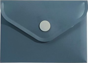 Biurfol A7 PP grå soft touch konvolutmappe BIURFOL