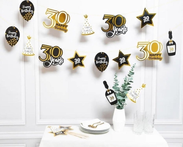 Geburtstag Dekoration 30