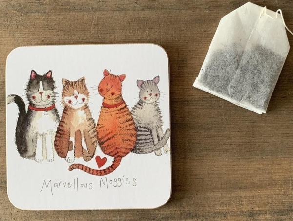 Becherunterlage C73 4 Katzen