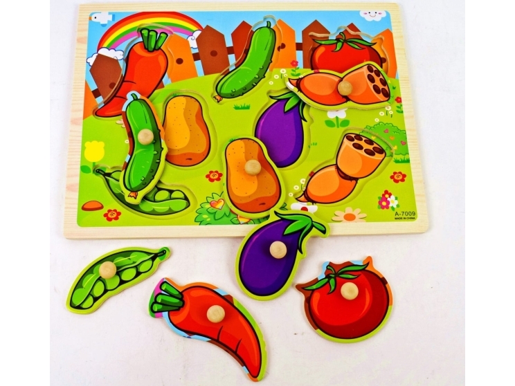 Puzzle-Gemüse Im Garten A-7009