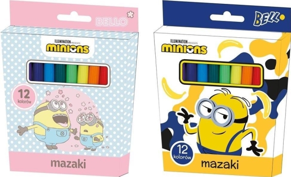 Marker 12 Farben Minions
