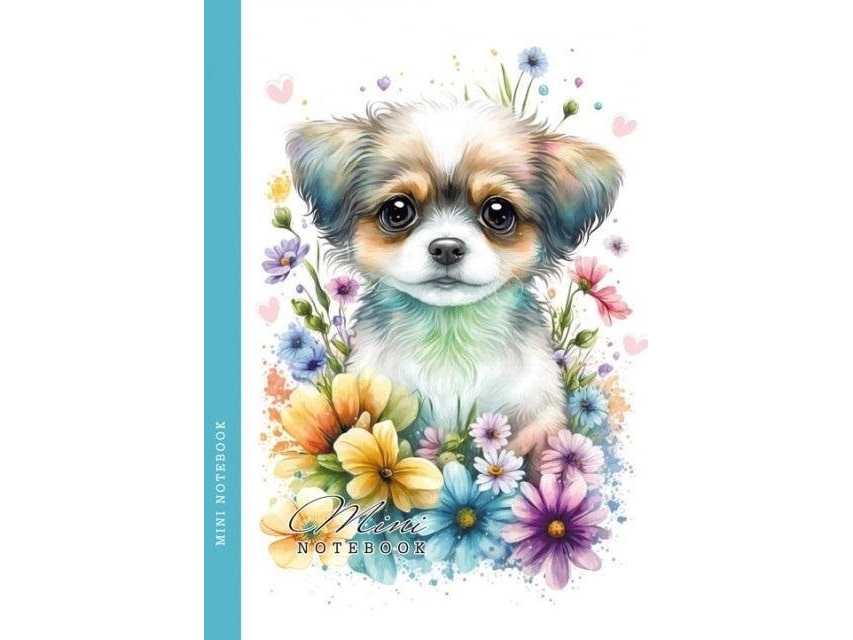 Notizblock 128X165/64K Gitter Fresh Doggy |