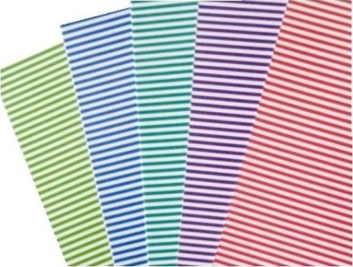 Karton Obustronny Pepitka 300G 24X34cm 5 Ark Mix