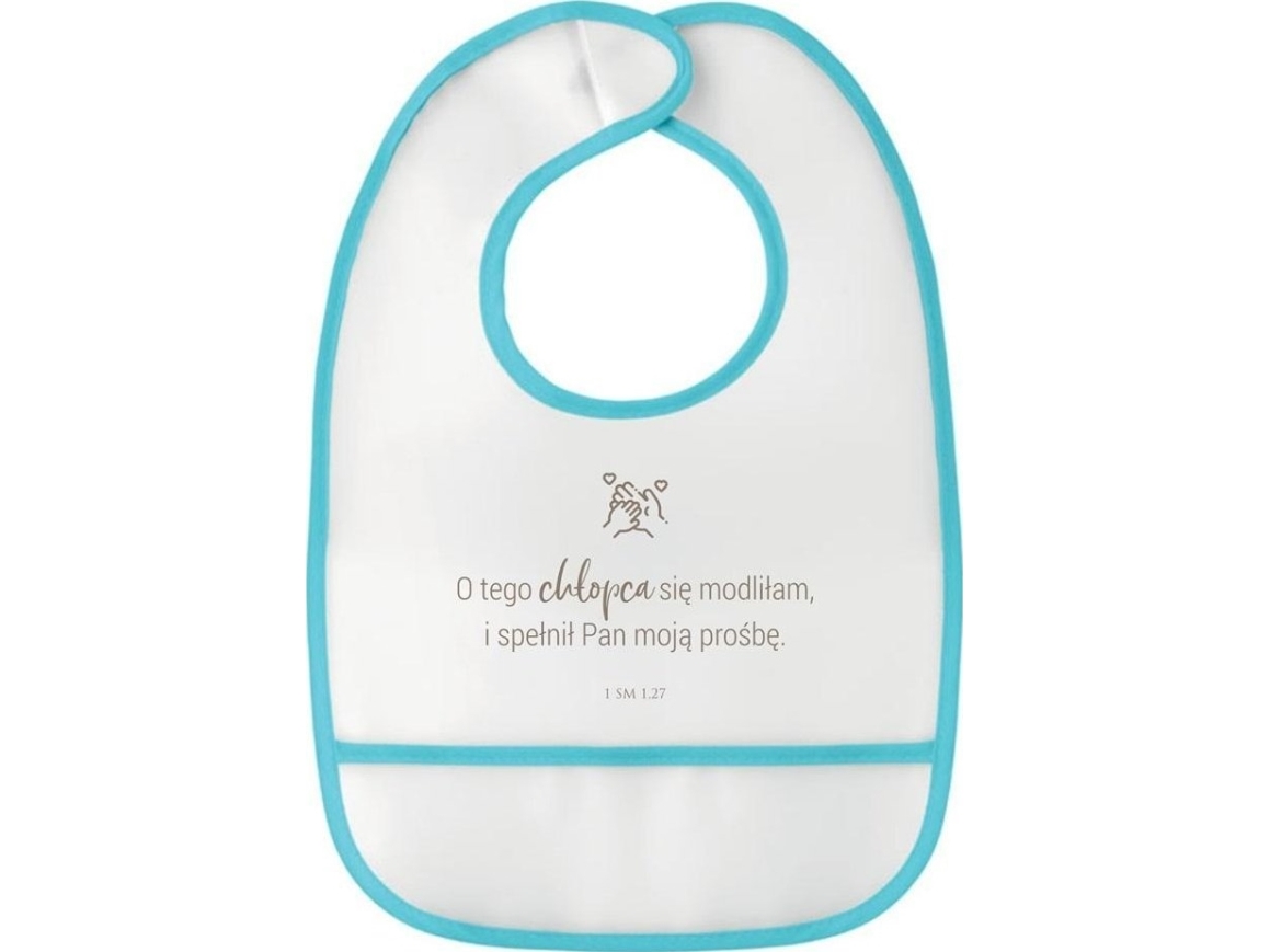 Blå hagesmæk - Jeg bad for denne dreng