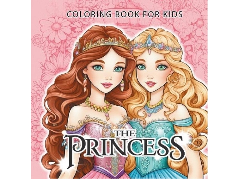Coloring Book 160x160 The Princess Princesses Pink