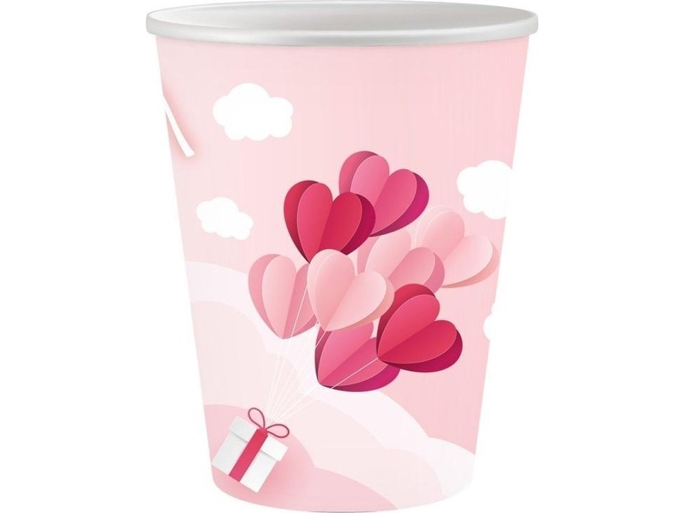 GoDan papirkopper Love 250 ml 6 stk