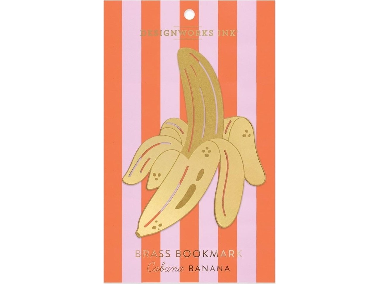 Metallinen kirjanmerkki iso - cabana banaani