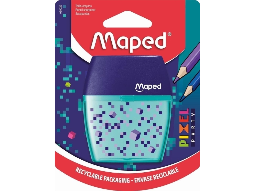 Maped spidsblyant Shaker Pixel 2 med 2 huller MAPED