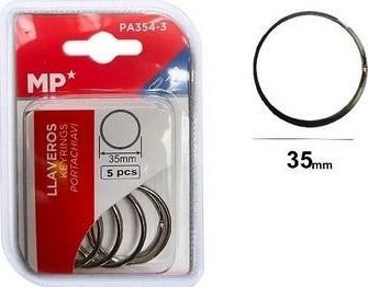 Nøglering 35mm 5stk