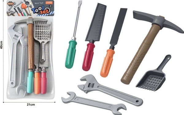 Trifox verktygsset 7 delar | Leksaker - Rollek - Verktyg | GameStuff