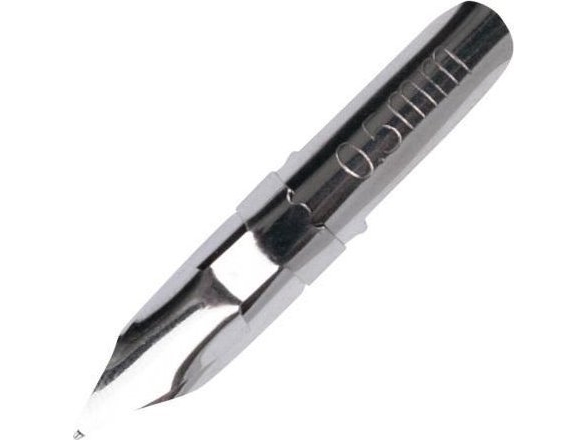 Skrive-/stansepen til tegning, 0,5 mm, 3 stk