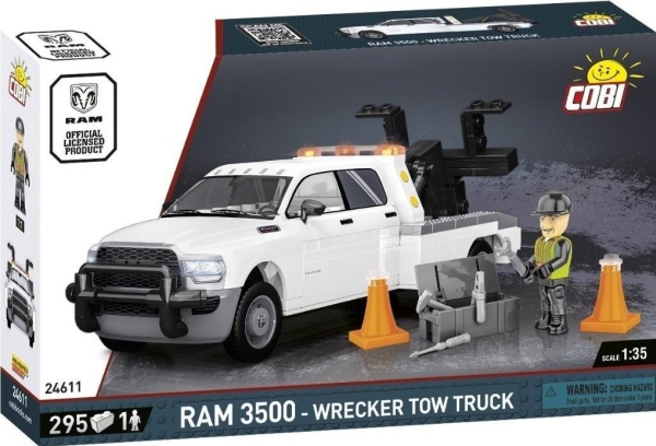 COBI RAM 3500 - Wrecker Tow Truck, construction toy | Hobby - Modellbygge - Plast Byggmodeller - flyg | GameStuff