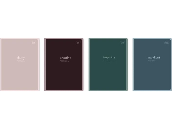 Notebook A5/96k Check M Hybrid Words 10pcs