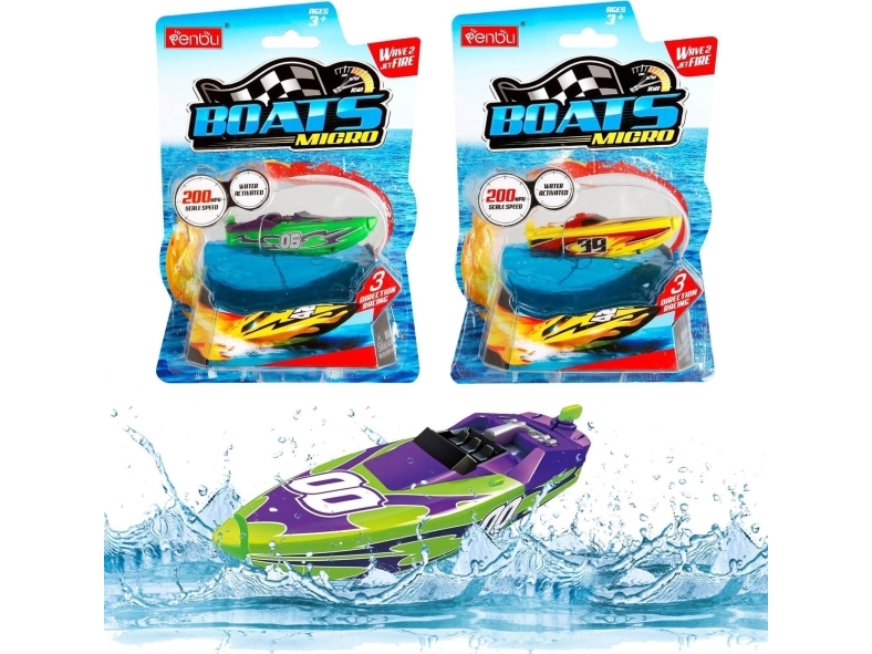 Battery racing boat MIX | Radiostyrd - Modellfartyg - Motorbåtar | GameStuff