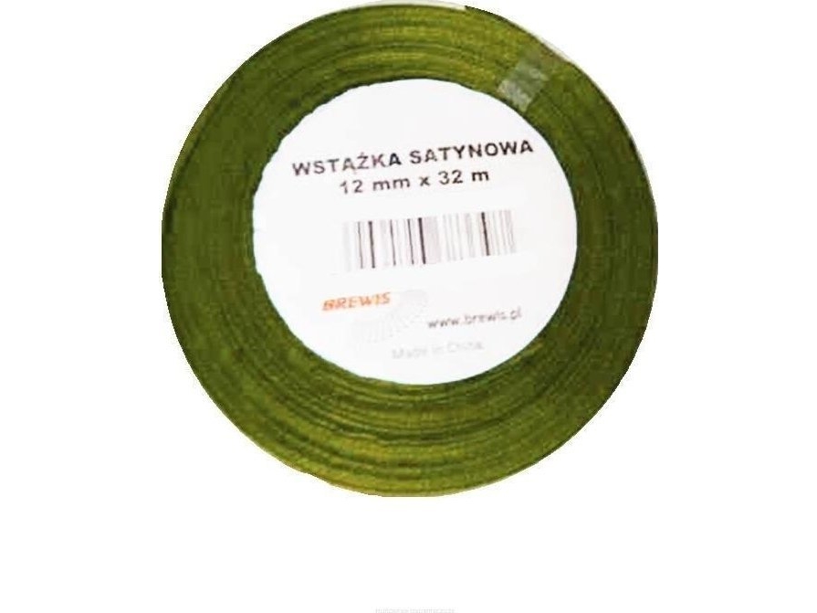 BREWIS satinbånd flaskegrøn 12 mm x 32 m